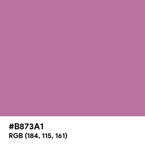 Pearly Purple (Hex code: B873A1) Thumbnail
