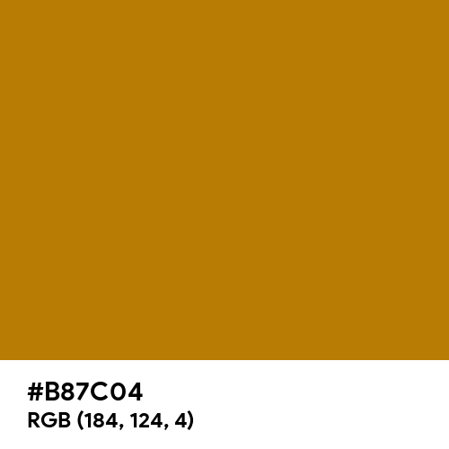 Philippine Gold (Hex code: B87C04) Thumbnail