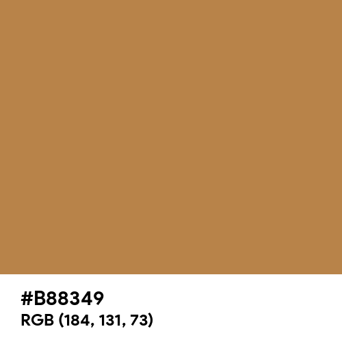 Grain Brown (Hex code: B88349) Thumbnail