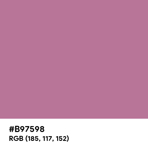 English Lavender (Hex code: B97598) Thumbnail