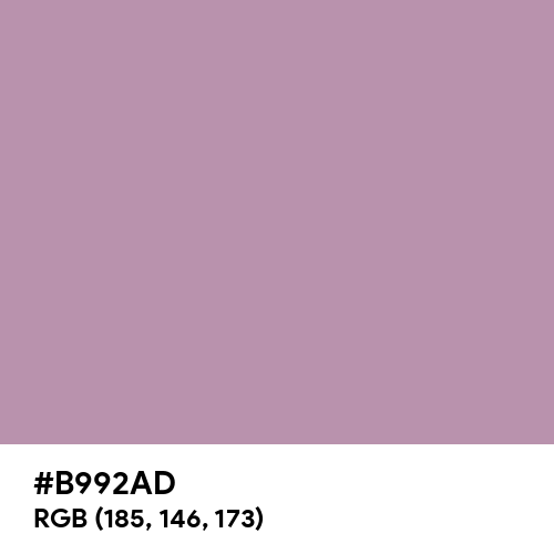 Lilac Luster (Hex code: B992AD) Thumbnail