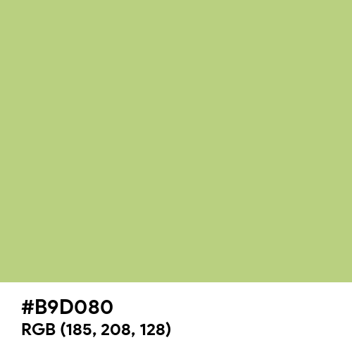 Summer Green (RAL Design) (Hex code: B9D080) Thumbnail