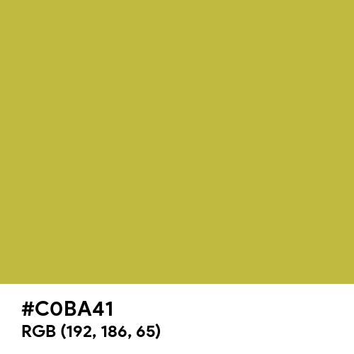 Old Gold (Hex code: C0BA41) Thumbnail