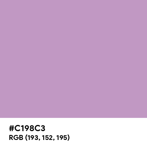 Pastel Violet (Hex code: C198C3) Thumbnail