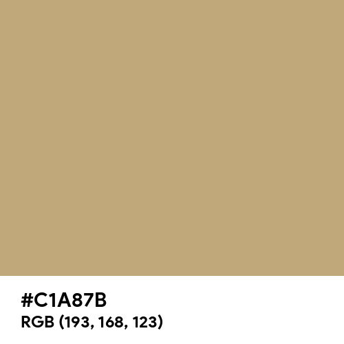 Light French Beige (Hex code: C1A87B) Thumbnail