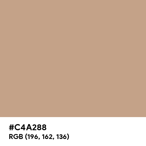 Light French Beige (Hex code: C4A288) Thumbnail