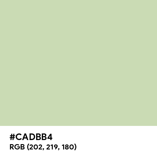 Pastel Gray (Hex code: CADBB4) Thumbnail