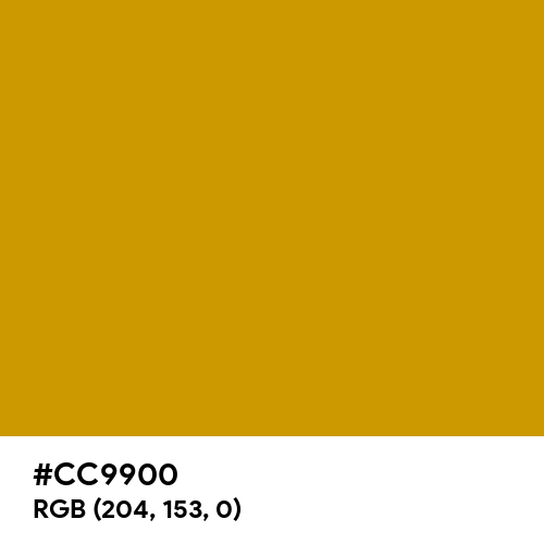 Chinese Gold (Hex code: CC9900) Thumbnail
