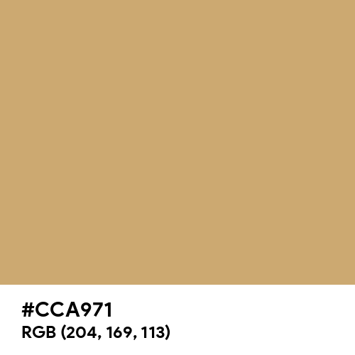 Light French Beige (Hex code: CCA971) Thumbnail