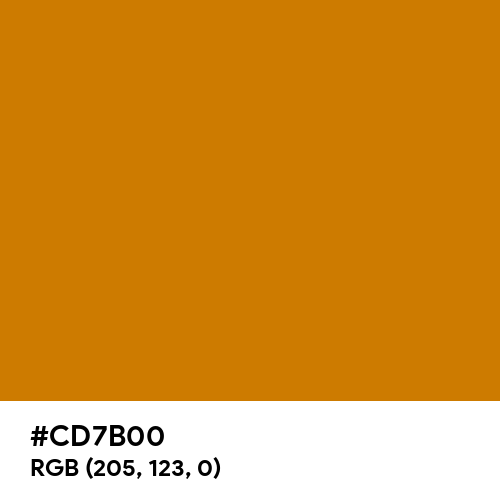 Seabuckthorn Yellow Brown (Hex code: CD7B00) Thumbnail