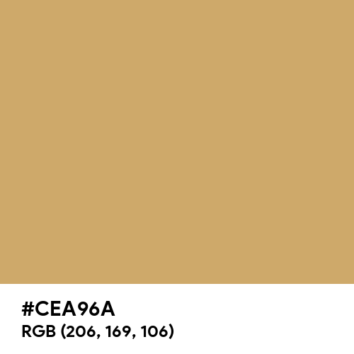 Brown Yellow (Hex code: CEA96A) Thumbnail