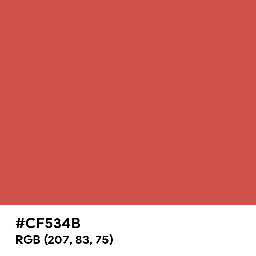 Cedar Chest (Hex code: CF534B) Thumbnail