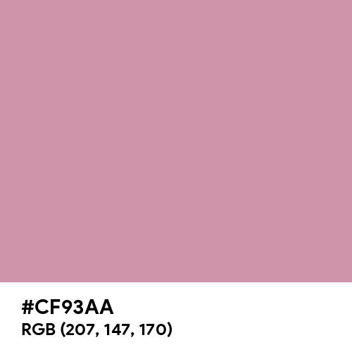 Parrot Pink (Hex code: CF93AA) Thumbnail