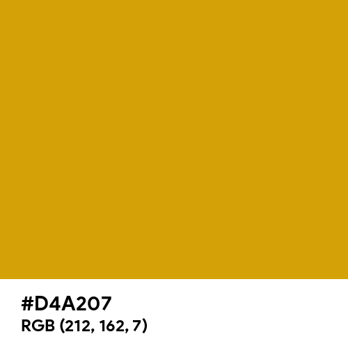 Immortelle Yellow (Hex code: D4A207) Thumbnail