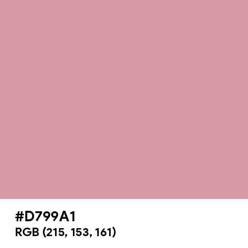 Parrot Pink (Hex code: D799A1) Thumbnail