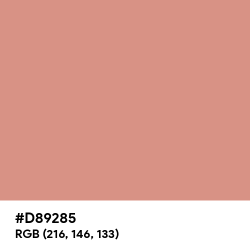 New York Pink (Hex code: D89285) Thumbnail