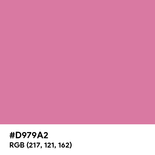 Wild Orchid (Hex code: D979A2) Thumbnail