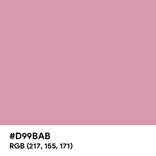 Forest Pink (Hex code: D99BAB) Thumbnail