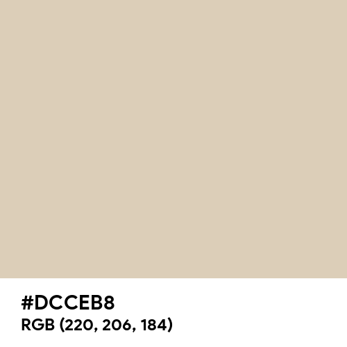 Pastel Gray (Hex code: DCCEB8) Thumbnail