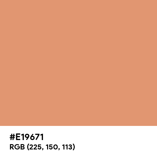 Middle Red (Hex code: E19671) Thumbnail