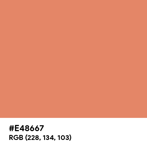 Copper (Crayola) (Hex code: E48667) Thumbnail