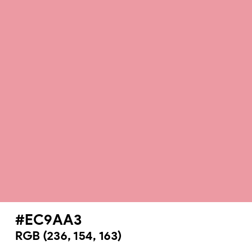Japanese Pink (Hex code: EC9AA3) Thumbnail