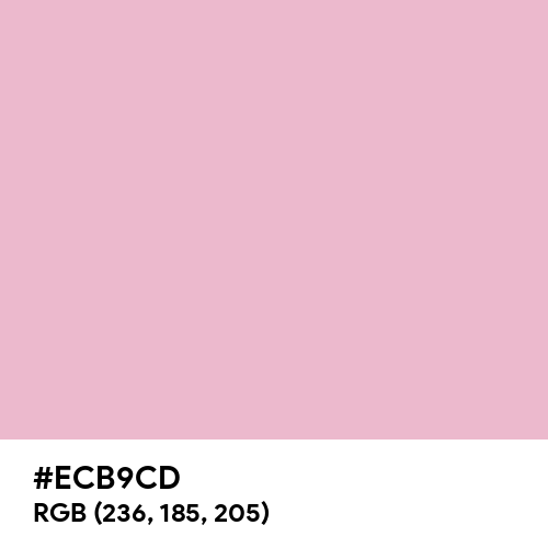 Cameo Pink (Hex code: ECB9CD) Thumbnail