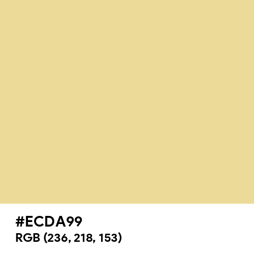 Khaki (X11) (Hex code: ECDA99) Thumbnail
