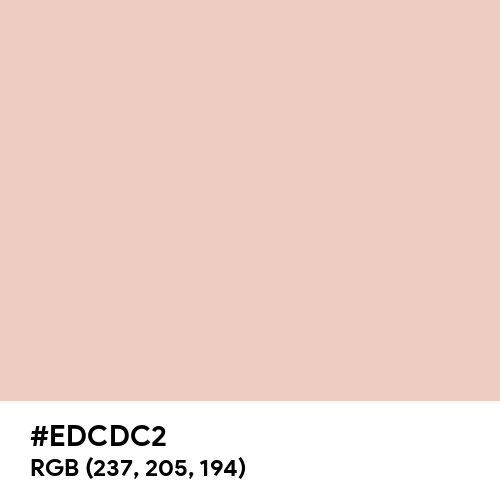 Pale Dogwood (Hex code: EDCDC2) Thumbnail