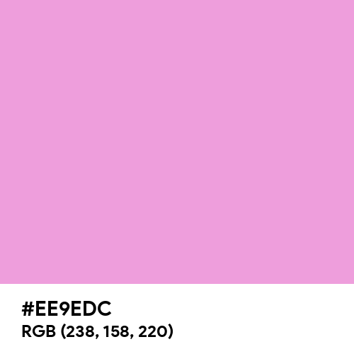 Light Orchid (Hex code: EE9EDC) Thumbnail
