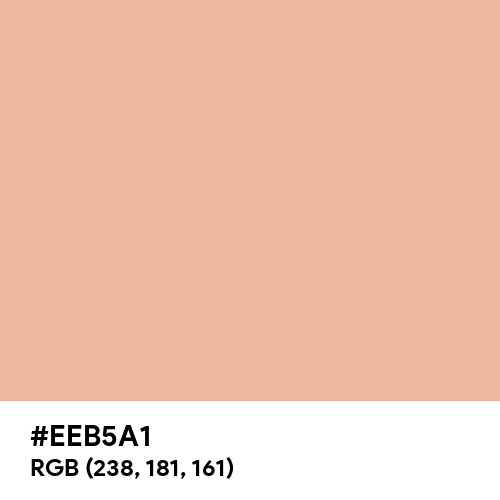 Pastel Pink (Hex code: EEB5A1) Thumbnail