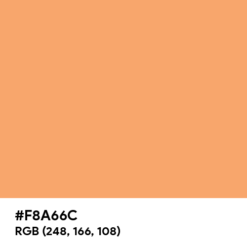 Summer Orange (Hex code: F8A66C) Thumbnail