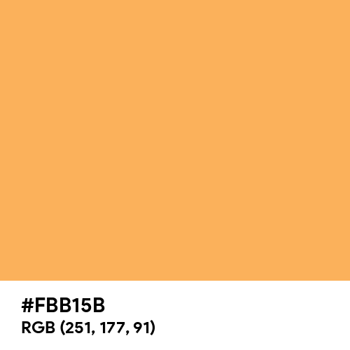 Accent Orange (Hex code: FBB15B) Thumbnail