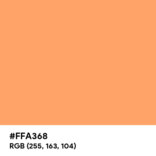 Mock Orange (Hex code: FFA368) Thumbnail