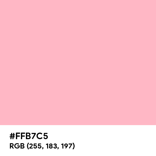 Cherry Blossom Pink (Hex code: FFB7C5) Thumbnail