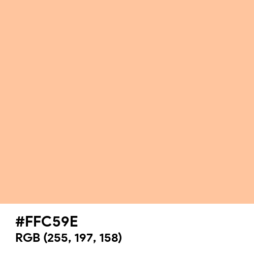 #FFC59E color name is Deep Peach