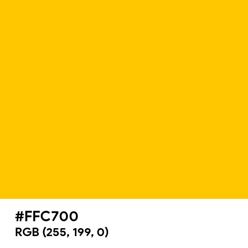 Philippine Yellow (Hex code: FFC700) Thumbnail