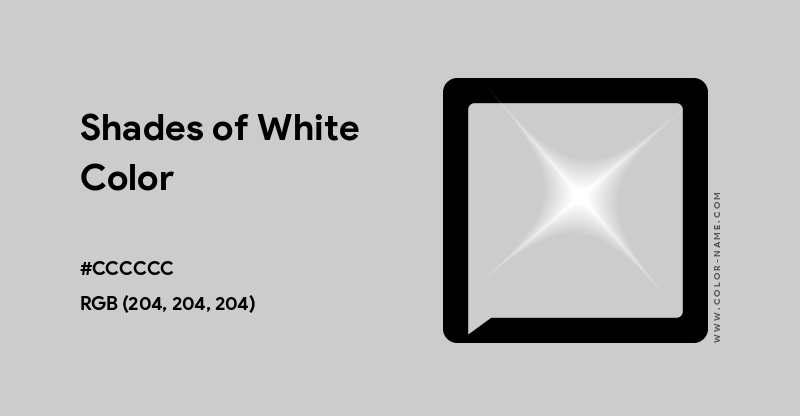 100+ Shades of White Color (Names, HEX, RGB & CMYK Codes