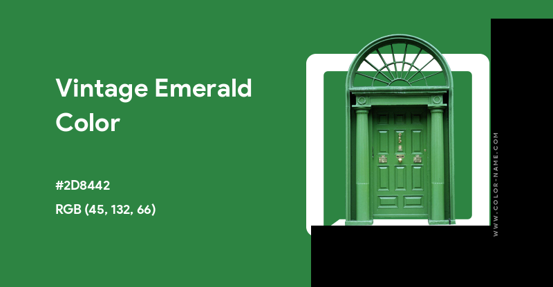 Emerald green color code