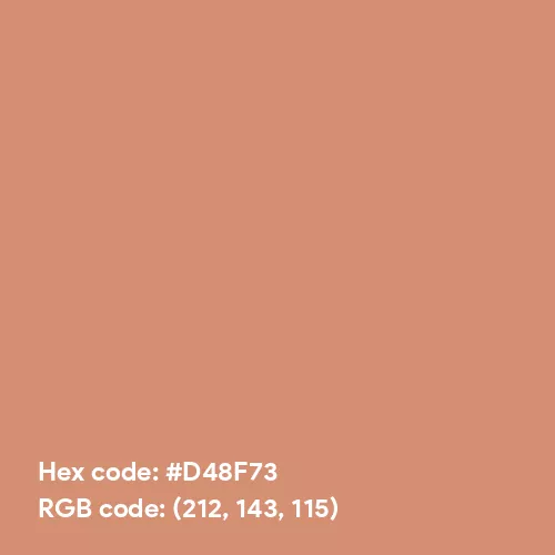Colorado (Hex code: D48F73) Color Thumbnail