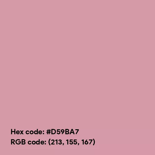 Retro Pink color hex code is #D59BA7