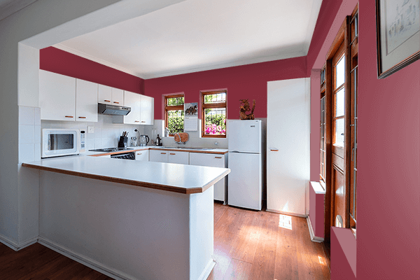 Pretty Photo frame on Emma color kitchen interior wall color