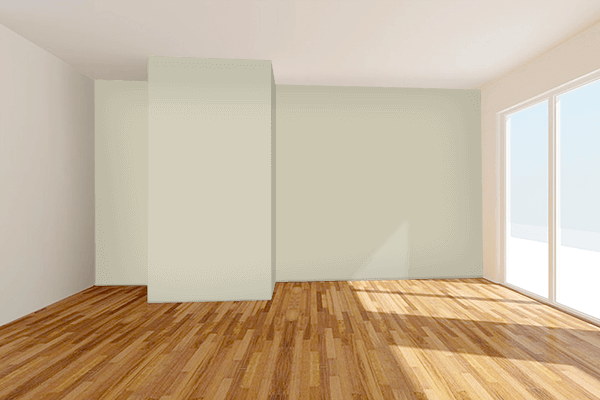 Pretty Photo frame on Pale Beige (RAL Design) color Living room wal color