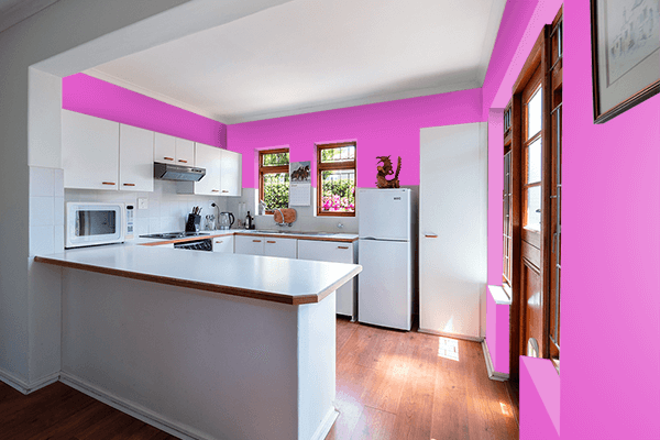 Pretty Photo frame on Lillian color kitchen interior wall color