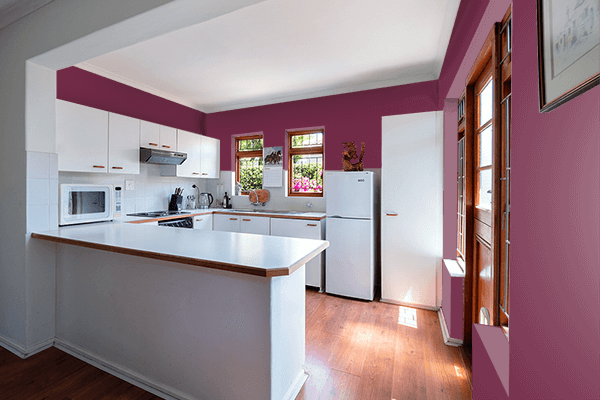 Pretty Photo frame on Catawba color kitchen interior wall color