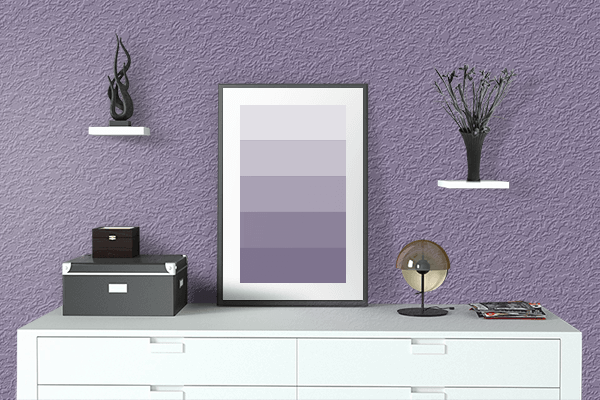 Pretty Photo frame on Rhythm color drawing room interior textured wall