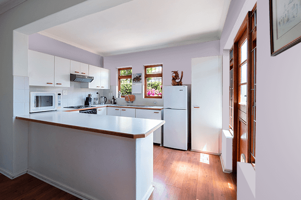 Pretty Photo frame on Gray (X11) color kitchen interior wall color