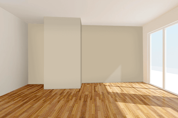 Pretty Photo frame on Khaki (HTML/CSS) color Living room wal color