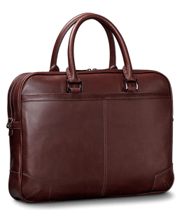 Brown Leather Laptop Bag