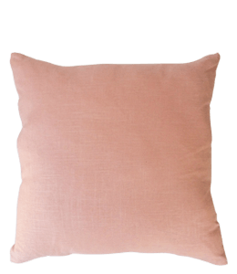 Peach Plain Cushion